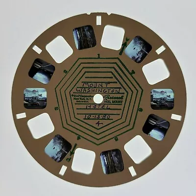 Rare Personal Reel Mount View-master Mount Washington Hotel 1980 Hew Hampshire • $18.99