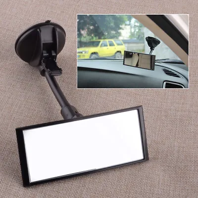 Universal Rear View Interior Car Rearview Mirror Suction-Cup Wide Baby Back Seat • £10.98