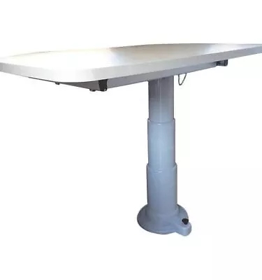 Coast Table Leg Telescopic & Adjustable With TurnTable Sliding System Caravan RV • $577.99