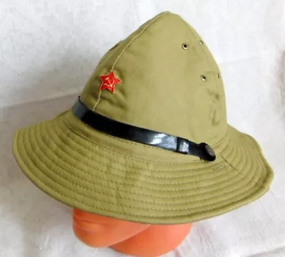 £24.95 • Buy Russian Soviet Army Afghanistan War Uniform Panama Boonie Hat Red Star Badge New