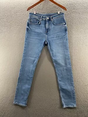 Zara Jeans Mens 31 Blue Premium Denim Light Wash Slim Fit Casual 31x30 Casual • $35.89