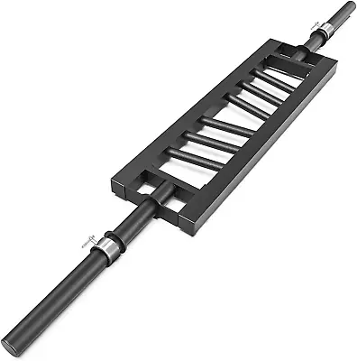 Multi Grip Barbell & Cable Attachment - Swiss Bar American Bar For Greater Rang • $82.99