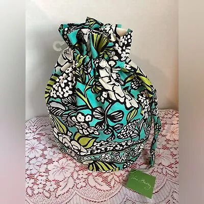 VERA BRADLEY ISLAND BLOOMS DITTY BAG #10133-120 Retired Pattern With Tag • $25