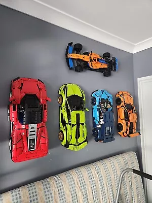 Custom 3D Lego Technic Supercar-Series Wall Mounts Porsche Bugatti Lamborghini • $24.95