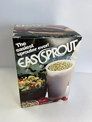 £26.95 • Buy Easy Sprout Sprouter For Seeds, Beans, Wheatgrass & FREE Organic Seed Sample