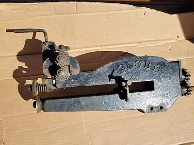 Vintage GLOBE Cutter Crimper Beader Machine Sheet Metal Stove Fabrication Tool • $110