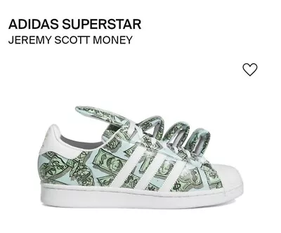 Size 7.5 - Adidas Jeremy Scott X Superstar Money Men's  • $62.99