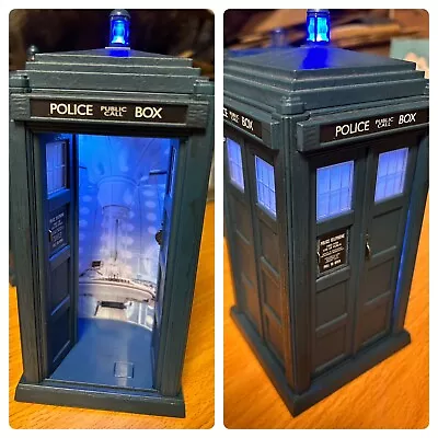 Doctor Who Tardis 14th 15th FULL LIGHTS & CONSOLE Custom Unique Special Tardis. • £185