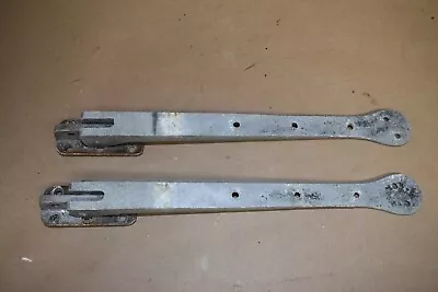 Vintage Cast Aluminum Boat Seat Hinges- 12-1/2  • $19.99