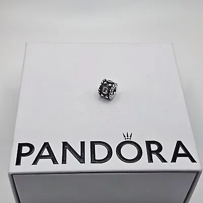 Genuine Pandora Oxy Crown CZ Charm ALE 925 #790221CZ • £12.80