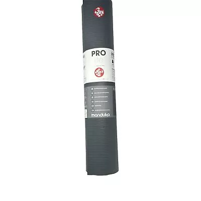 Manduka Pro Lite Mat Grey  71 X24 X4.7mm Brand New • $80.97