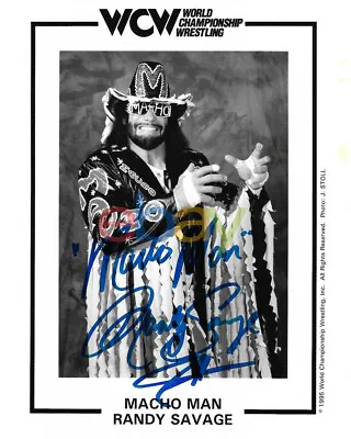 MACHO MAN RANDY SAVAGE Signed 8x10 Autographed Photo Reprint • $19.95