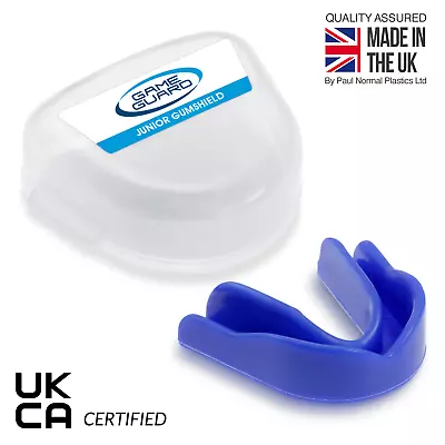 1 X GAME GUARD Mouth Guard Adult Junior Gum Shield Boxing Rugby Hockey MMA • £5.95