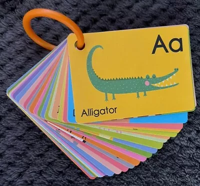 Animal Alphabet Flash Cards A-Z Kids Toddlers Preschool Early Learning • £7.99