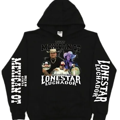 That Mexican OT Lonestar Luchador Pullover Hoodie S-5XL • $39.98