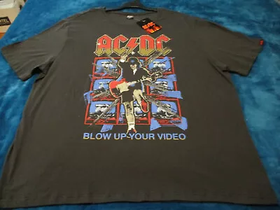 Men's T'shirt Ac/dc  Blow Up Your Video  Size 6xl (new) • $14.95