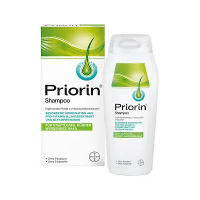 Priorin Shampoo For Powerless And Thinner Hair 200ml PZN 11072480 • £8.65