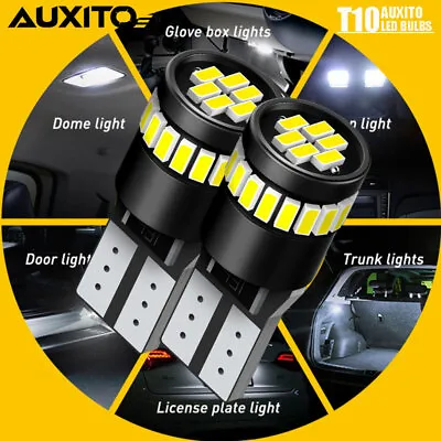 Canbus ERROR FREE T10 24V W5W 194 XENON WHITE LED BULB PARKER INTERIOR LIGHT • $13.52