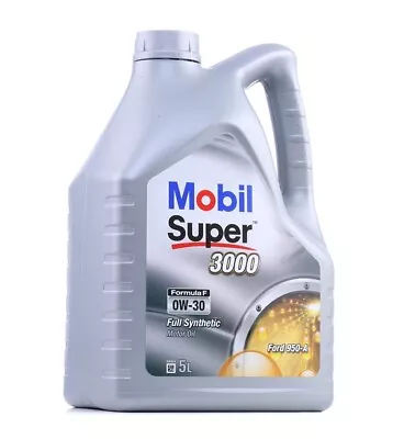 MOBIL 3000 3000 Formula F Formula F SUPER 3000 154488 Engine Oil  0W-30 5l • $145