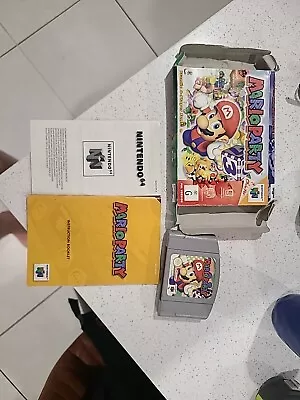 Mario Party (1) - Nintendo 64 (N64) *BOXED W/ Manual - AUS PAL • $120