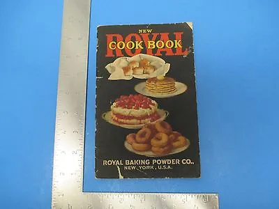 £11.65 • Buy 1922 New Royal Cook Book Royal Baking Powder Maple Icing Berry Pies 49 Pgs S1225