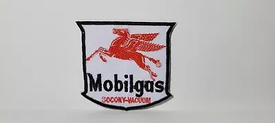 Mobilgas Vintage Embroidered Patch • $4.99