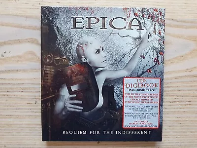 Epica Requiem For The Indifferent CD Digibook Limited Edition • $11.19