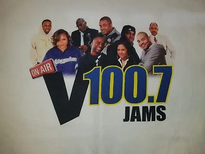 Vintage Rap T Shirt Milwaukee V 100.7 Jams XL • $135