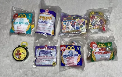 McDonald’s Burger King Toys Power Rangers Buckle Dr. Octopus 6 More Vintage • $8.88