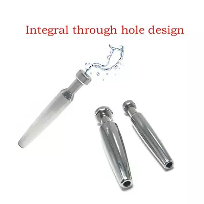 Stainless Steel Penis Dilator Plug Urethra Stretcher Stretching Expander Male • $9.49