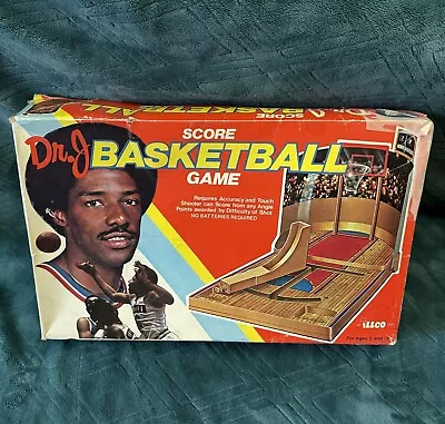 JULIUS ERVING Dr. J Score Basketball Game Complete Set W/wear & Tear / Vintage • $100