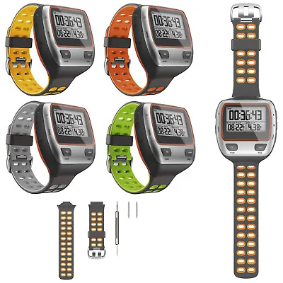 Sports Silicone Wristband Strap For Garmin Forerunner 310xt GPS Sports Watch • $24.05
