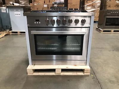 36 In. Gas Range 5 Burners Stainless Steel (OPEN BOX COSMETIC IMPERFECTIONS) • $674.99