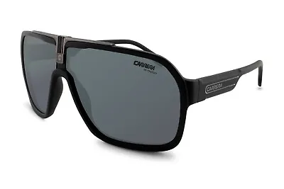 Carrera 1014/S Men's Matte Black Sunglasses Sports Avaitor Retro UV Protective • $149