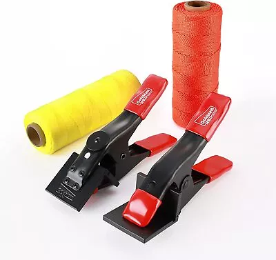 Goldblatt 4 Pieces Concrete Tools Set W/2 Mason Line Clamps&2 Masonry Line Rolls • $35.99