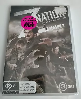 Z Nation Season 1 One DVD Brand New & Sealed Zombie Apocalypse TV Show FREE POST • $13.99