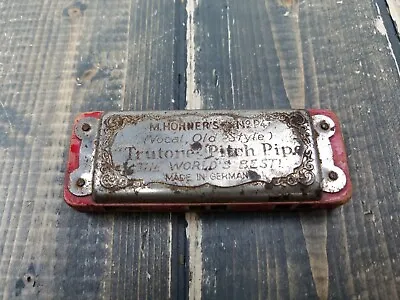 Vintage Hohner’s Trutone Pitch Pipe No P4 Made In Germany Vocal Old Style **READ • $14.99