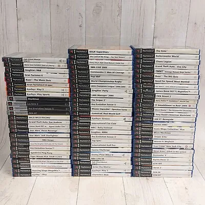 £2.99 • Buy Individual Playstation 2 Games SONY PS2 Multibuy! *UPDATED*