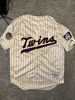 Minnesota Twins Joe Mauer 2010 Fifth Season Patch Authentic Majestic Jersey 52 • $60