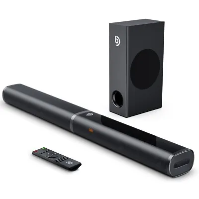 £149.99 • Buy Bomaker Tapio III Soundbar, 5 Bass Surround Sound Soundbar, 2.1 CH Home Audio Su