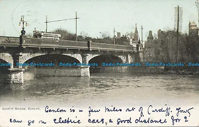 R049922 Canton Bridge. Cardiff. 1903 • £6.85