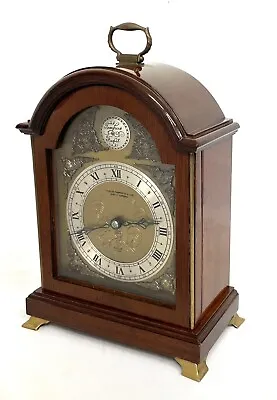 Antique Style ELLIOTT LONDON Mahogany Mantel Bracket Clock THURLOW CHAPNESS • $367.14
