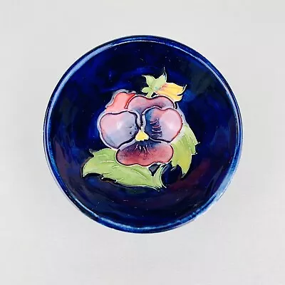 Moorcroft Pottery Small Pansy Bowl Circa 1940’s. • $73.99