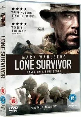 Lone Survivor DVD War (2014) Mark Wahlberg New Quality Guaranteed Amazing Value • £3.92