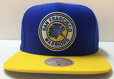 San Francisco Warriors Mitchell & Ness Snapback Hat Cap Golden State LIMITED • $37.09