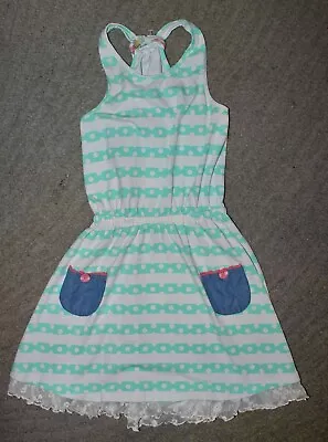 Matilda Jane - 435 (Happy And Free) Lakeside Dress - Size 8 - EUC • $16.99