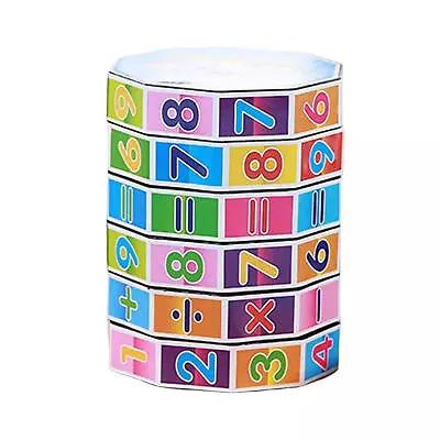 Montessori Math Toys Calculating Puzzle Detachable Column Cube For Kids • $8.19