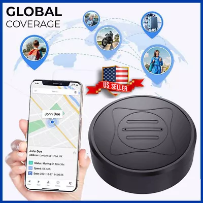 Mini GPS Car Tracker Universal Magnetic Vehicle Bike Wireless Tracking Device US • $6.78