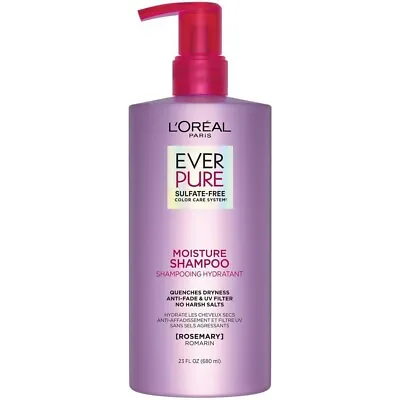 L'Oreal Paris EverPure Sulfate Free Moisture Shampoo For Dry Hair 23 Fl Oz • $18.06