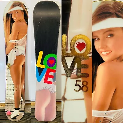 Burton Love Playboy 58 158 Snowboard 2009 Collector Limited Special Edition • $1149.99